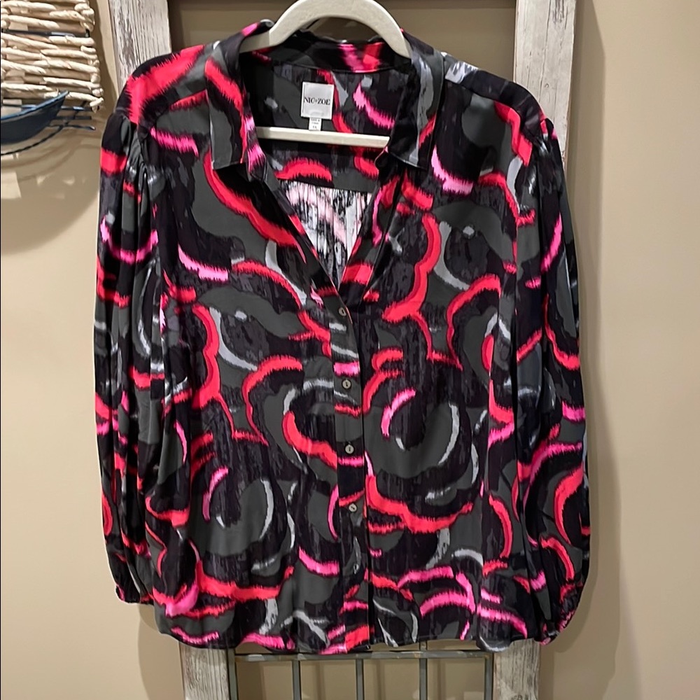 Nic + Zoe Button Down Top